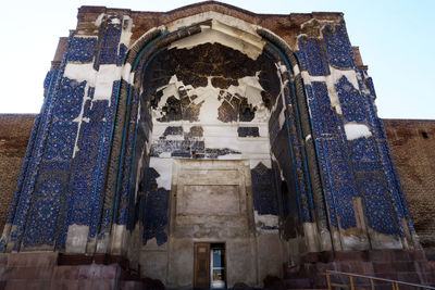 نگاهی بر مرمت مسجد کبود تبریز
