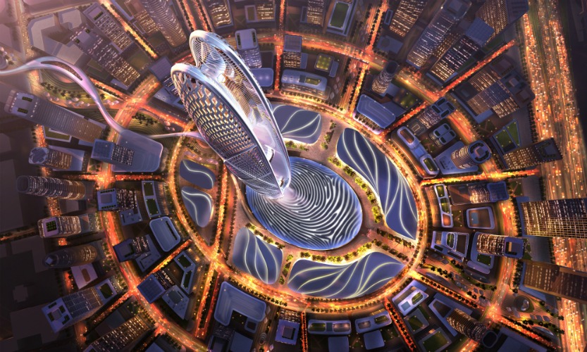 اولین نگاه به Supertall دبی "Burj Jumeira" طراحی شده توسط SOM