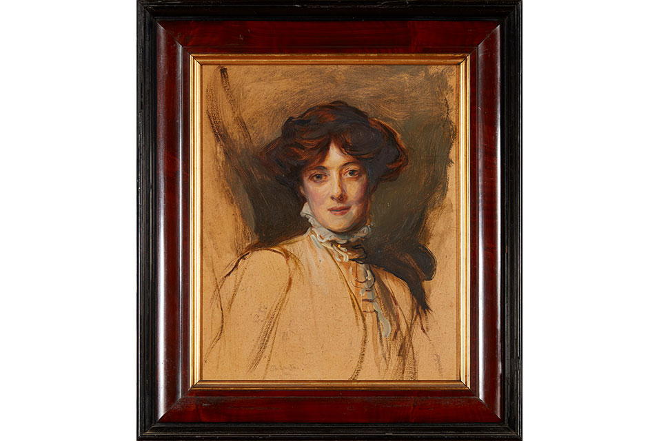 Newly discovered portrait of pioneering British female artist Isobel Codrington to be offered at auction