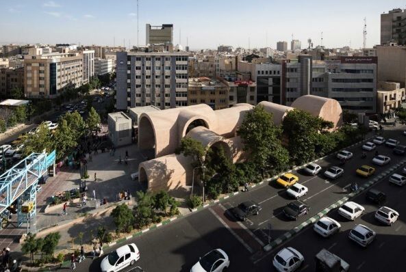 میدانگاه مترو جهاد تهران نامزد بهترین ساختمانهای جهان