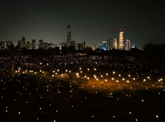 Public installations illuminate abu dhabi`s archipelagos for inaugural manar exhibition