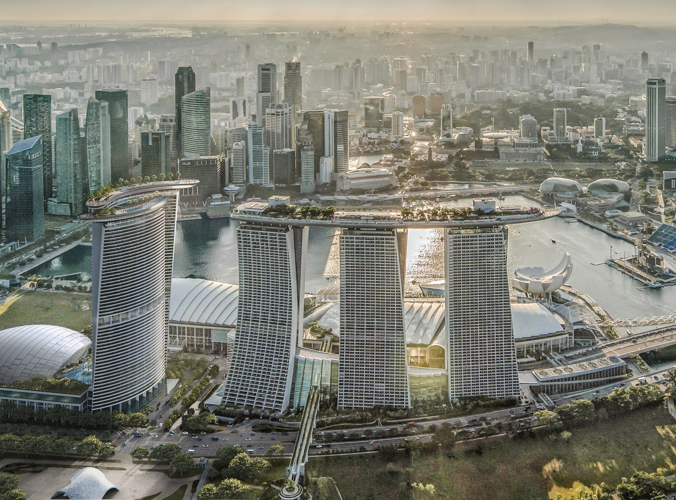 معماران Safdie یک برج چهارم برای Marina Bay Sands در سنگاپور طراحی می کنند