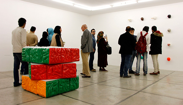 گزارش تصویری نمایشگاه آثار بهنار محمد هادی در گالری اعتماد(28 آبان 95)