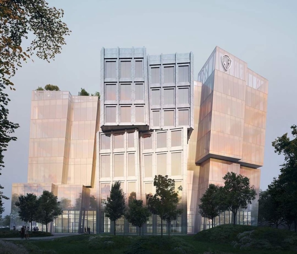 گروه gehry کوه های یخ شناور را برای warner bros طراحی خواهد کرد