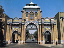مرمت و احیا سردر باغ ملی آغاز شد