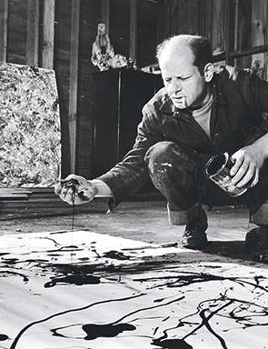 نمایش انحصاری نقاشی های سیاه و سفید جکسون پولاک در موزه هنر دالاس